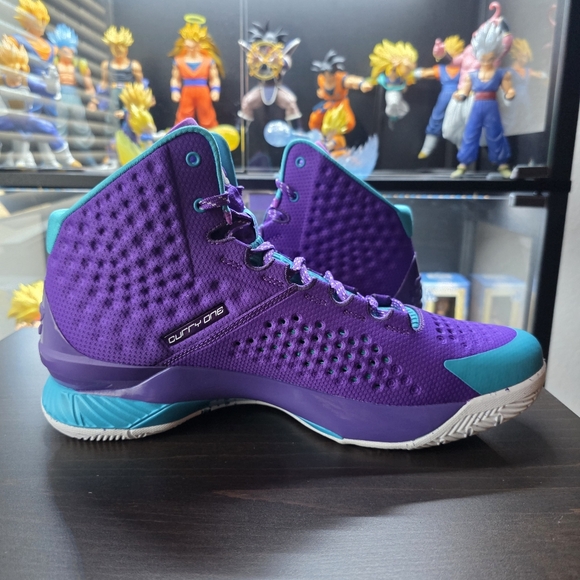 Under Armour Curry 1 Retro \'Father To Son\' Men\'s Size 15 NEW 3026075-500 main image 5